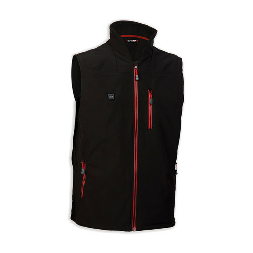 Capit WarmMe elektromos fűtéses mellény, fekete/piros, L/XL, 1, nordicamoto.ro