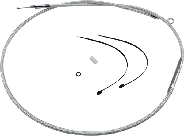High-efficiency Braided Sterling Chromite Ii® Clutch Cable Silver, 1, nordicamoto.ro