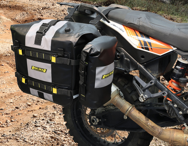 Hurricane Riggpak Crash Bar/tail Bag Black, 1, nordicamoto.ro