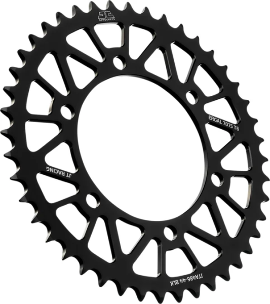 JT SPROCKETS Racelite alumínium hátsó lánckerék, fekete, 1, nordicamoto.ro