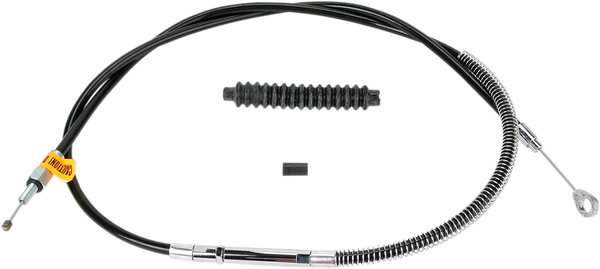 High-efficiency Black Vinyl Clutch Cable Black Standard, 1, nordicamoto.ro