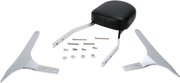 Square Sissy Bar Kit Chrome, 1, nordicamoto.ro