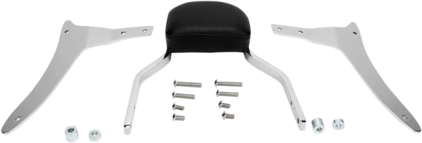 Square Sissy Bar Kit Chrome, 1, nordicamoto.ro