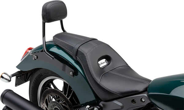 Detachable Mini Backrest Black, 2, nordicamoto.ro