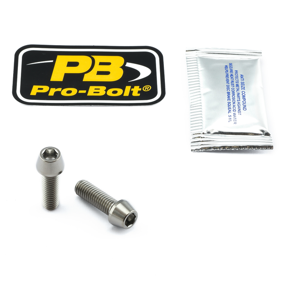 Titanium Clip-on / Handle Bar Mount Bolt Kit, 1, nordicamoto.ro