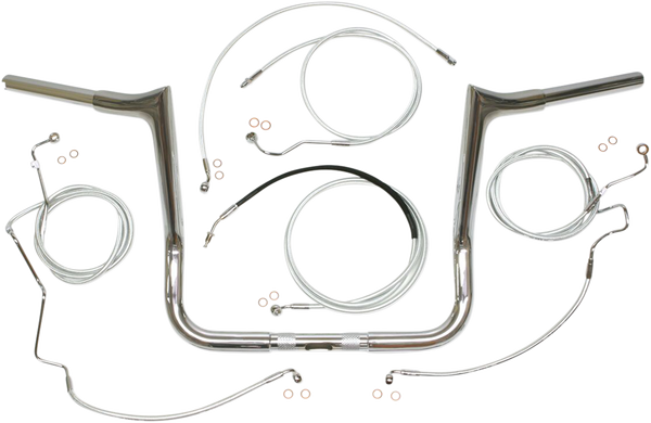1-1/4(r) Viking Handlebar Installation Kit Silver, 1, nordicamoto.ro