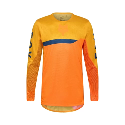 Fox MX-Flexair Fracture Orange póló, L-es méret, 1, nordicamoto.ro