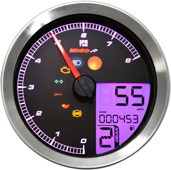 Tnt-b Multi-function Meter Chrome, 3, nordicamoto.ro