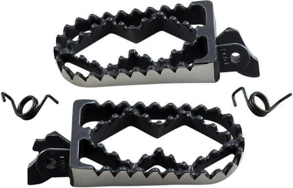 Adventure Series Footpegs Black, 1, nordicamoto.ro
