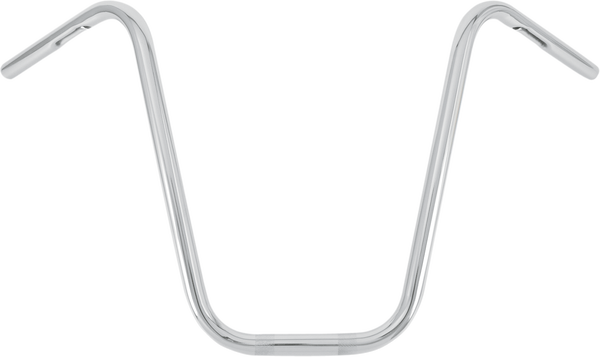 1(r) Narrow Bottom Ape Hanger Handlebar Silver, 1, nordicamoto.ro