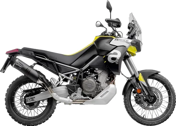 LeoVince LV One Evo Black Edition csőre szerelhető kipufogórendszer az Aprilia Tuareg 660-hoz, 2, nordicamoto.ro