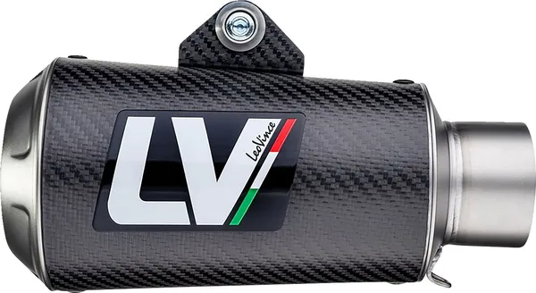LeoVince LV-10 szénszálas slip-on kipufogórendszer a Suzuki GSX-8S / GSX-8R (2023–2025) modellekhez, 3, nordicamoto.ro