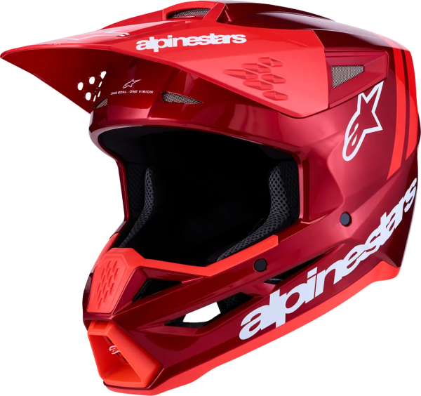 Alpinestars SM3 Radium Red/White sisak, XS, 1, nordicamoto.ro