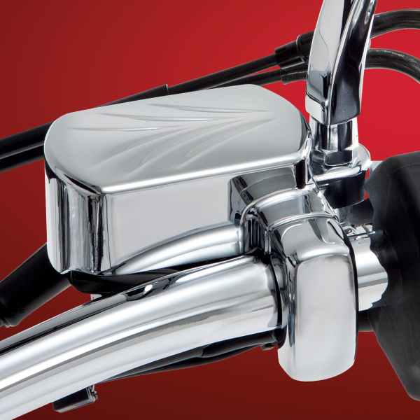 Brake Cylinder Cover Chrome, 1, nordicamoto.ro