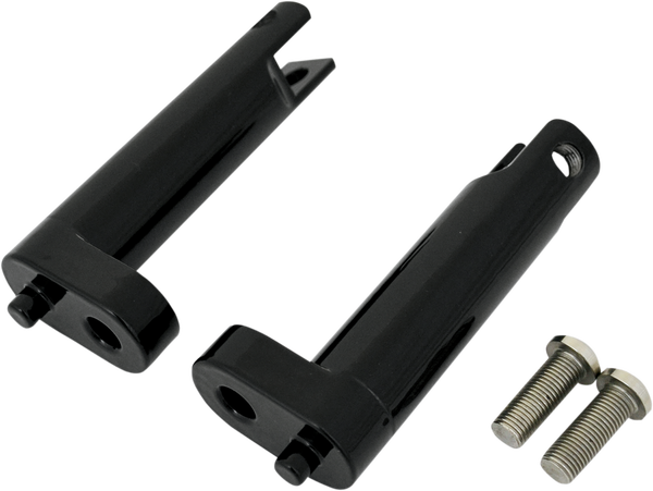 Passenger Footpeg Mount Kits Black, 2, nordicamoto.ro