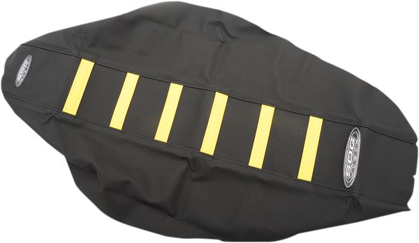 6-rib Gripper Seat Cover Black, 1, nordicamoto.ro