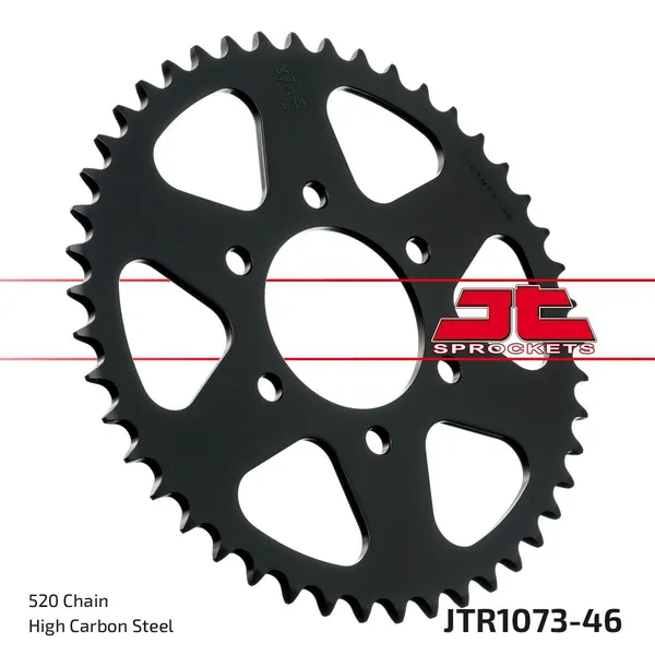 JT SPROCKETS hátsó lánckerék, természetes színű, 1, nordicamoto.ro