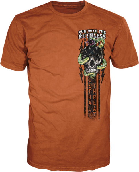 Run With The Ruthless T-shirt Orange 4XL, 2, nordicamoto.ro