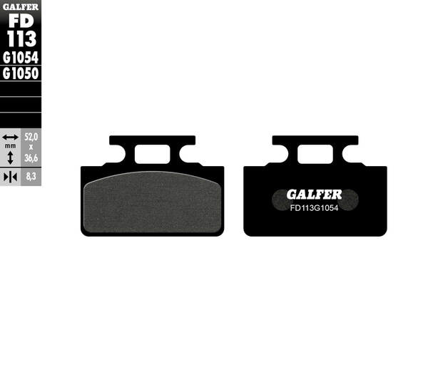 Semi-metallic Brake Pads, 1, nordicamoto.ro