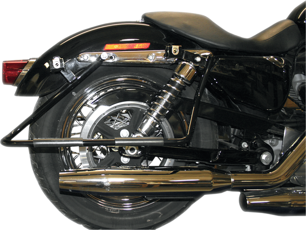 Saddlebag Mount Brackets Black, 2, nordicamoto.ro