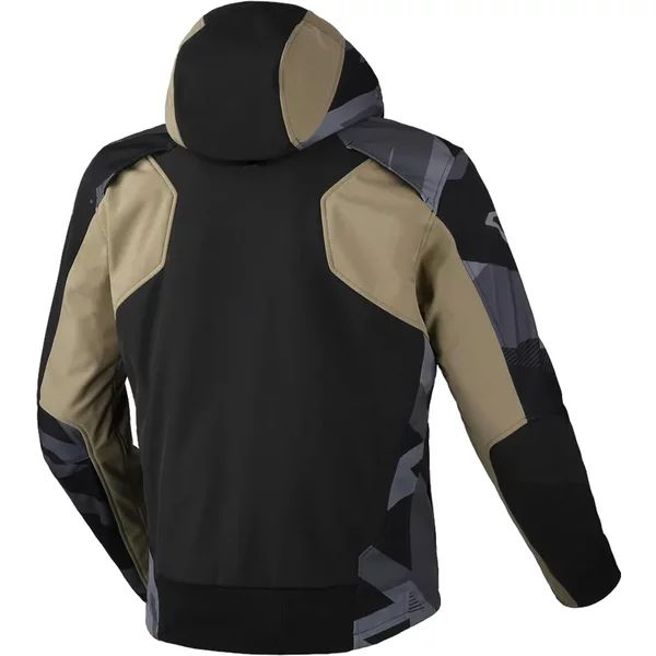 MACNA ATRACOR DESIGN M nyári softshell kabát, fekete/bézs, 2, nordicamoto.ro