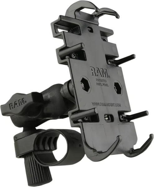 Quick-grip Phone Holder Mount Kit Black, 1, nordicamoto.ro