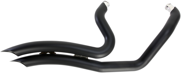 Speedster Swept Short Exhaust System Black, 3, nordicamoto.ro