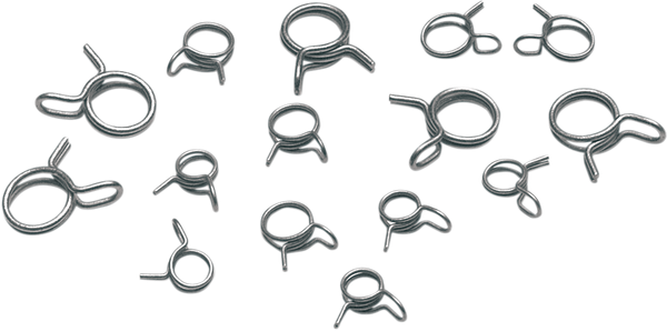 MOOSE RACING Wire Clamps Silver, 1, nordicamoto.ro
