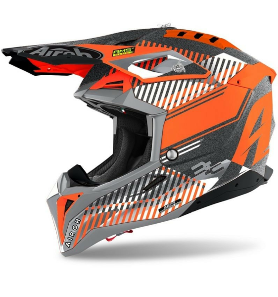 Airoh Aviator 3 Wave Orange Chrome M bukósisak, 2, nordicamoto.ro