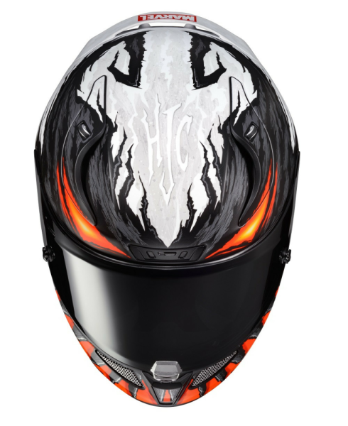 Casca HJC RPHA 11 Anti Venom Marvel Rosu Rosu S, 8, nordicamoto.ro