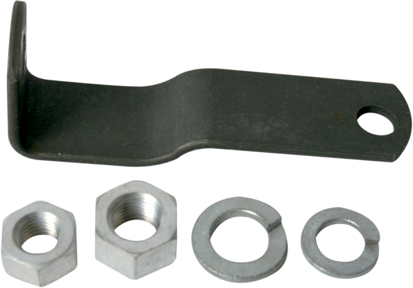 Carburetor Support Bracket Black, Silver, 1, nordicamoto.ro