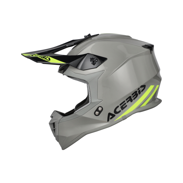 Acerbis Linear 22-06 egyszínű szürke M méretű bukósisak, 8, nordicamoto.ro