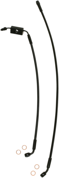 Extreme Response Front Dot Brake Line Kit For Abs Black Oversize [+203 mm (8'')], 2, nordicamoto.ro
