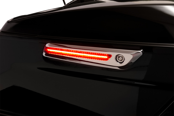 Led Saddlebag Hinge Covers Silver, 2, nordicamoto.ro