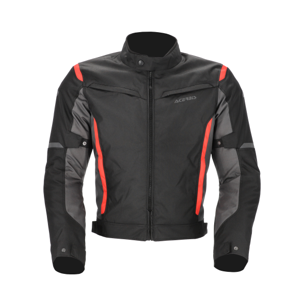 Acerbis Ce X-mat 2.0 kabát, fekete/piros, L, 9, nordicamoto.ro