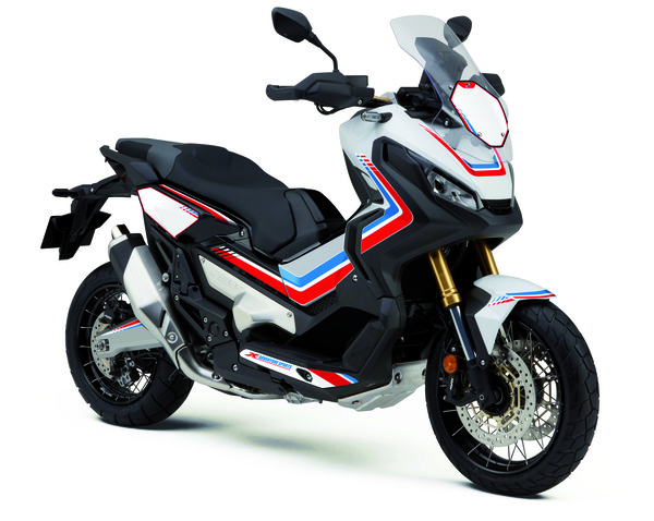 Scooter Decal Set Blue, Red, White, 1, nordicamoto.ro