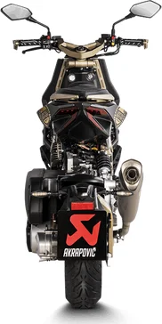 Slip-on Line Muffler Scooter Titanium Look, 4, nordicamoto.ro