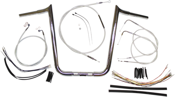 Sterling Chromite Ii® Designer Handlebar Installation Kit Silver, 1, nordicamoto.ro
