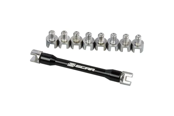 Spoke Wrench Kit Black, 1, nordicamoto.ro