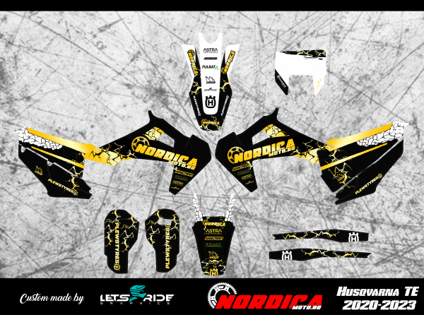 NordicaMoto Husqvarna TE 20–23 matricakészlet, 1, nordicamoto.ro