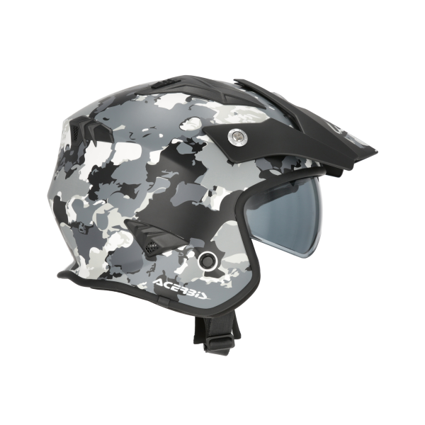 Acerbis Aria Sport fúvóka-sisak, szürke/fekete, XL, 9, nordicamoto.ro