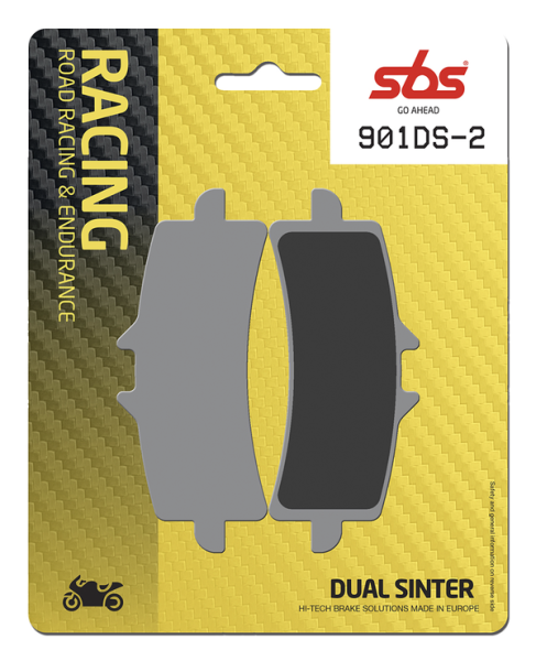 Ds Racing Dual Sintered Brake Pads, 1, nordicamoto.ro