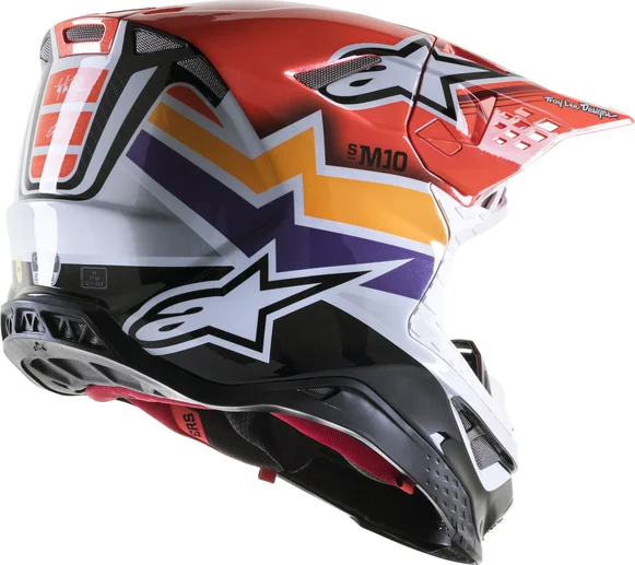 Casca Alpinestars Supertech M10 TLD Edition 23 Red S, 3, nordicamoto.ro