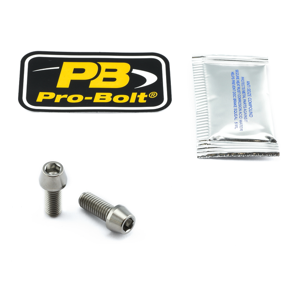 Titanium Clip-on / Handle Bar Mount Bolt Kit, 1, nordicamoto.ro