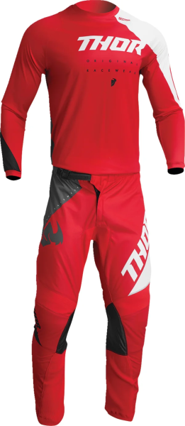 Tricou Copii Thor Sector Edge Red/White XS, 5, nordicamoto.ro