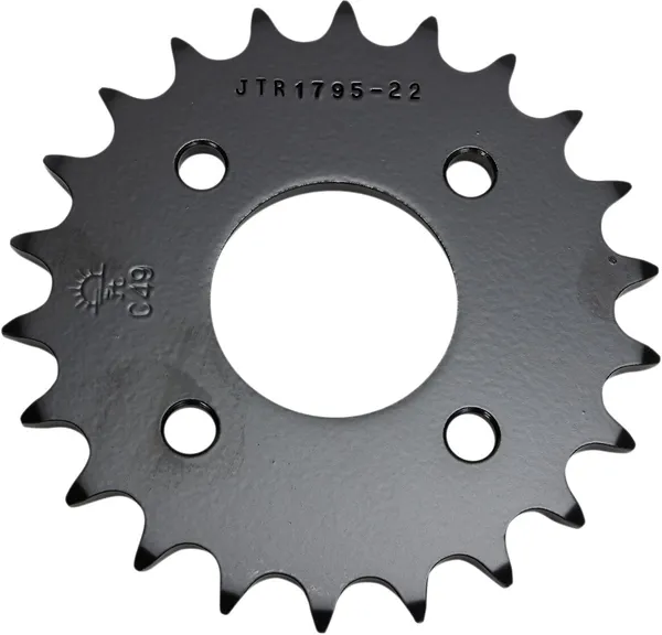 JT SPROCKETS Fekete hátsó lánckerék, 1, nordicamoto.ro