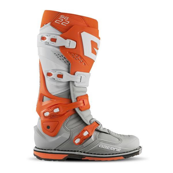 Gaerne SG-22 enduro csizma, narancssárga/fehér, 44,5-es méret, 11, nordicamoto.ro