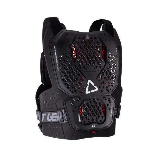 Leatt 4.5 EVO mellkasvédő, fehér, S–M, 6, nordicamoto.ro