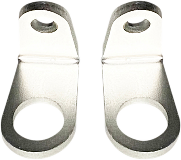 Micro Turn Signal Mount Silver, 2, nordicamoto.ro
