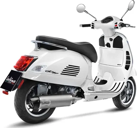 LeoVince LV One Evo Slip-On kipufogórendszer Vespa GTS 300 HPE / Super / Sei Giorni modellekhez (2019–2020), 2, nordicamoto.ro